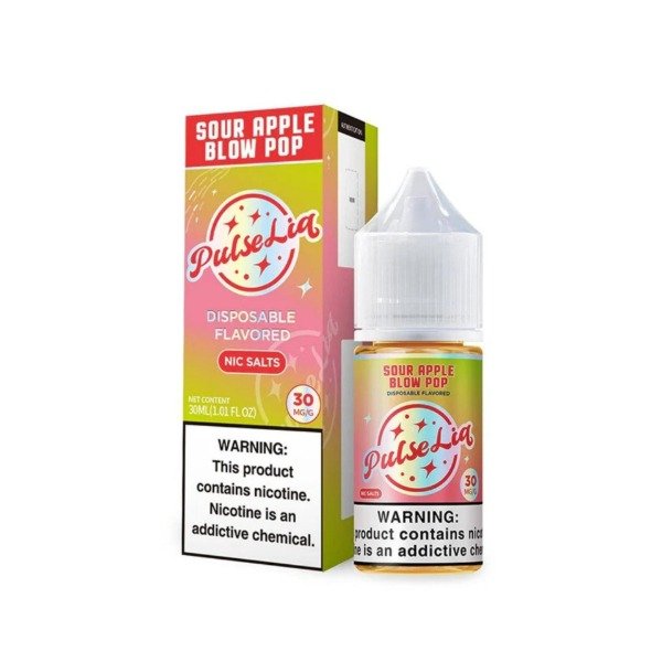 Producto - (NIC SALT LIQ PARA POD) GEEK BAR PULSELIQ 30MG - SOUR APPLE B POP