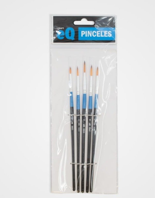 Producto - SET PINCELES EQ (REDONDO -  SERIE 660)