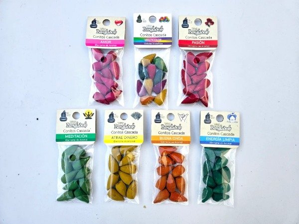 Producto - Conos cascadas en bolsita x10 u.