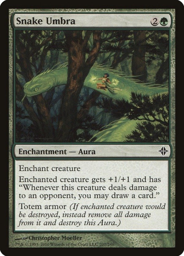 Producto - Snake Umbra  Rise of the Eldrazi