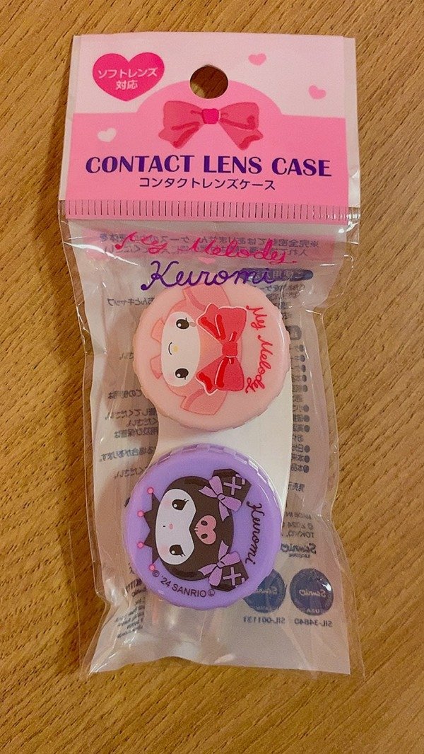 Producto - Estuche lentes de contacto My Melody/Kuromi
