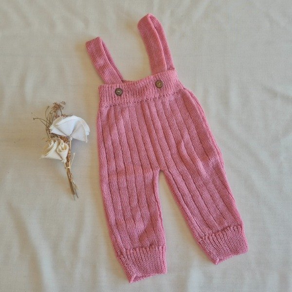 Producto - Jumper tejido de lana rosa