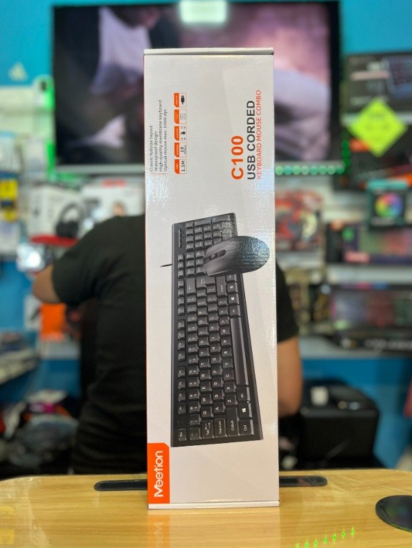 Producto - Combo teclado/mouse meetion c100