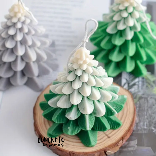 Producto - MOLDE DE SILICONA ARBOL DE NAVIDAD CHICO (23G5)