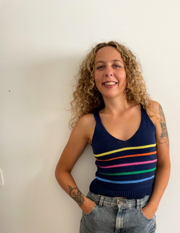 Producto - TOP RAYITAS AZUL MARINO