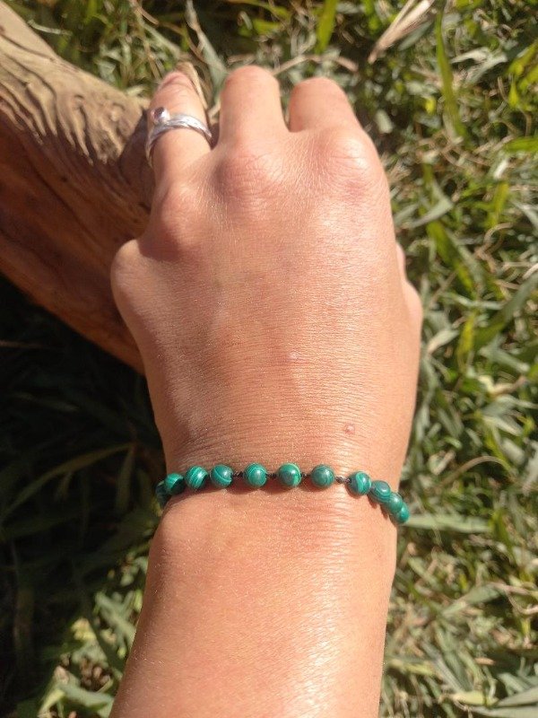 Producto - Pulsera de Malaquita africana premium original