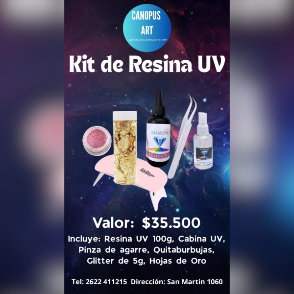 Producto - Kit de Resina UV