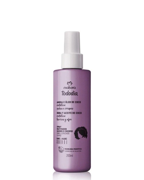 Producto - Natura tododia spray capilar mora y aceite de coco