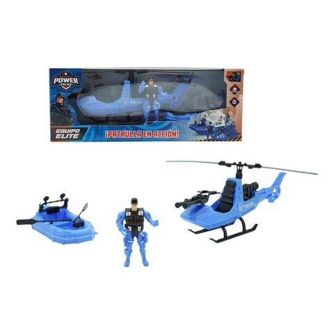Producto - SET DE VEHICULOS POLICIA EN CAJA 35.5X10.5X13.5CM
