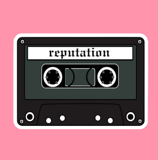 Producto - Cassette Reputation Sticker