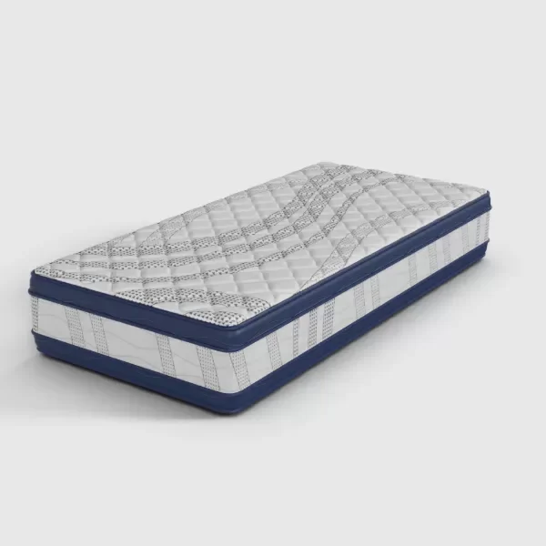 Producto - Colchon de Espuma  Zafiro 32cm ConPillow - 1 Plaza y Media