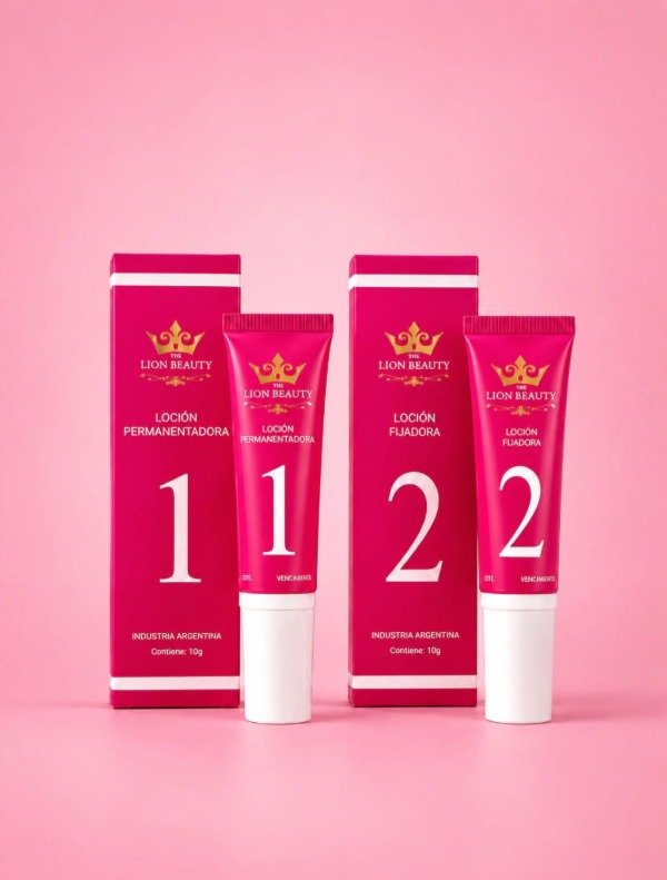 Producto - -LASH LIFTING PASO 1 Y 2 THE LION BEAUTY - POMO 1O ML