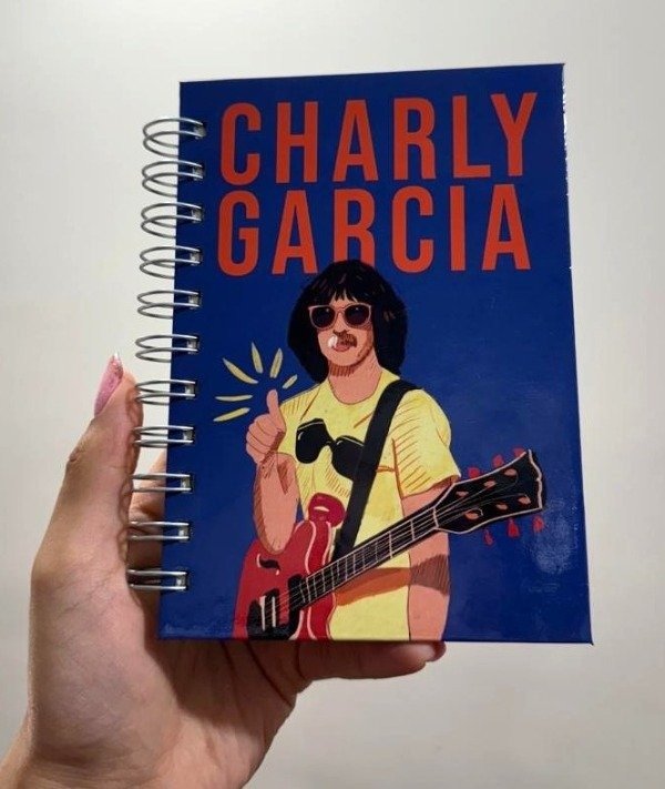 Producto - Cuaderno Charly Garcia