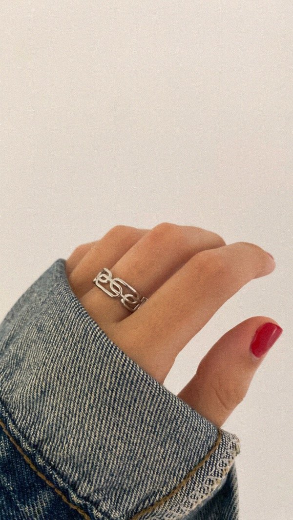 Producto - Anillo Liza acero . REGULABLE A ELECCIÓN