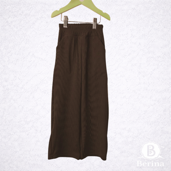 Producto - Pantalón Recto de Ribb Grueso