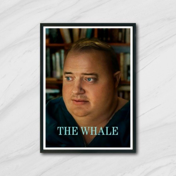 Producto - Cuadro decorativo película The Whale (La Ballena)
