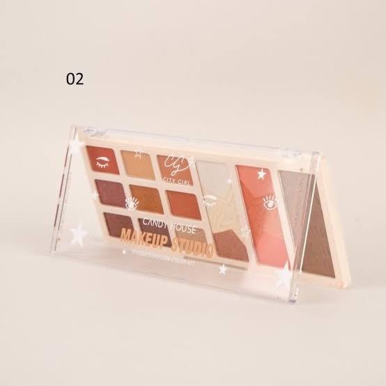 Producto - Paleta de sombras + rubor + ilumunador + contorno - City Girl - 1