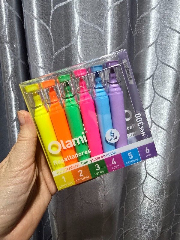 Producto - resaltadores olami