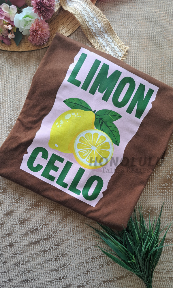Producto - Remera estampada Talle 10 (Marron)
