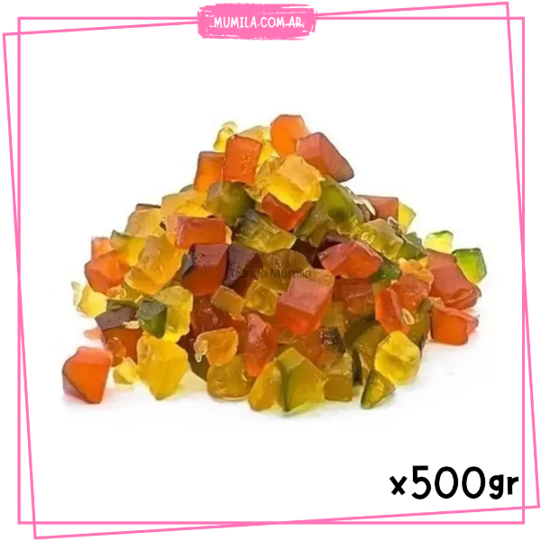 Producto - Fruta Escurrida fruta abrillantada Pan dulce Budín x500gr