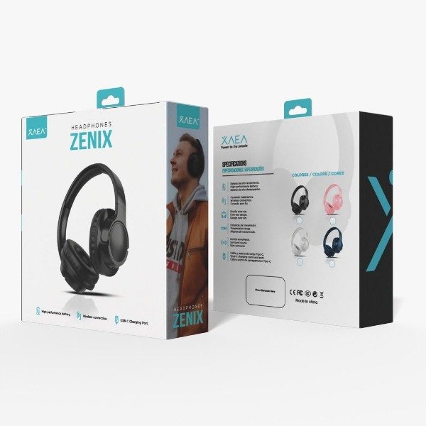 Producto - Auricular Vincha Zenix Grande ROSA - 1