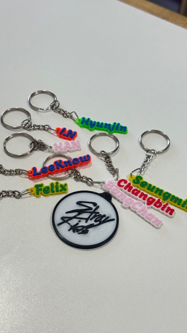 Producto - Llaveros tray kids