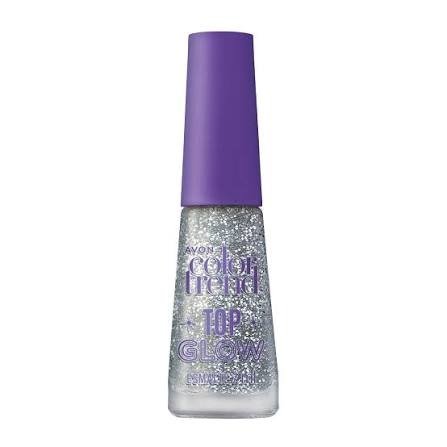 Producto - Top Glow  Silver Sparks - Esmalte para Uñas Color Trend