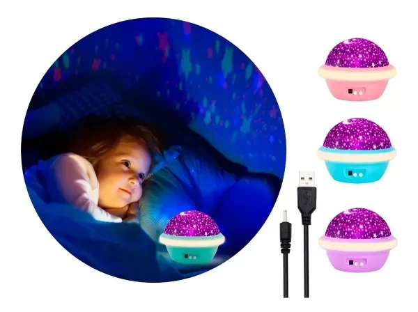 Producto - LAMPARA VELADOR PROYECTOR ESTRELLA