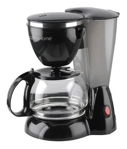 Producto - Cafetera Kanji semiautomatica negra de filtro KJH-CMF0800S03