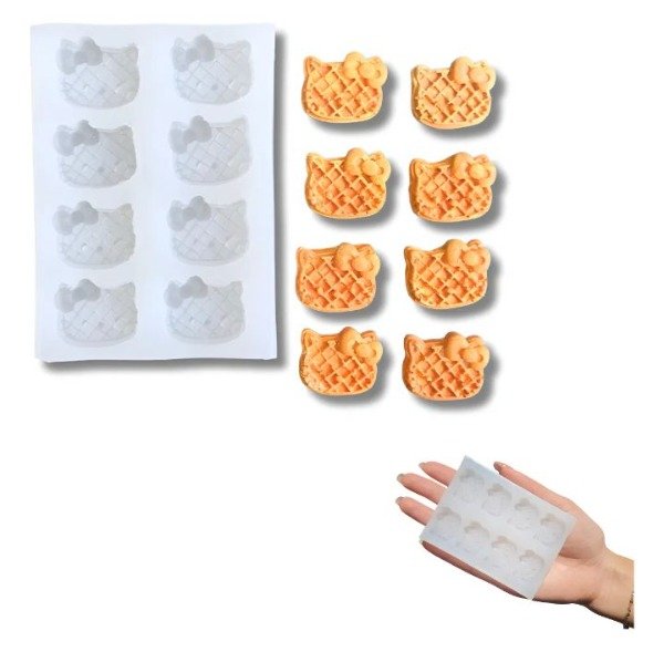Producto - Molde mini galletas Kitty O3 gourmet