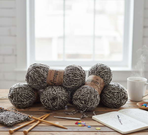 Producto - Pack Lana Arrayán Jaspeada 500 grs