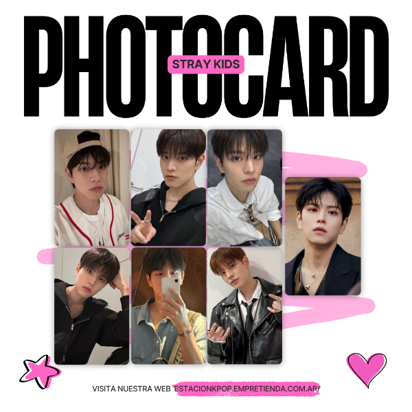 Producto - SET PHOTOCARDS SEUNGMIN STRAY KIDS