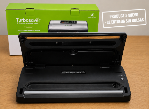 Producto - Envasadora al Vacío Turbosaver TS-1200 SIN BOLSAS NUEVA EN GARANTÍA