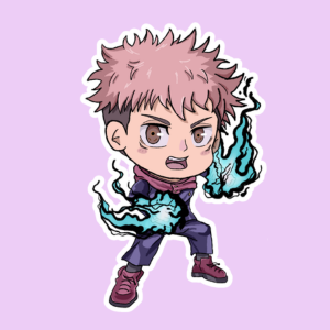 Producto - Stickers en Vinilo - Jujutsu Kaisen - Yuji Itadori
