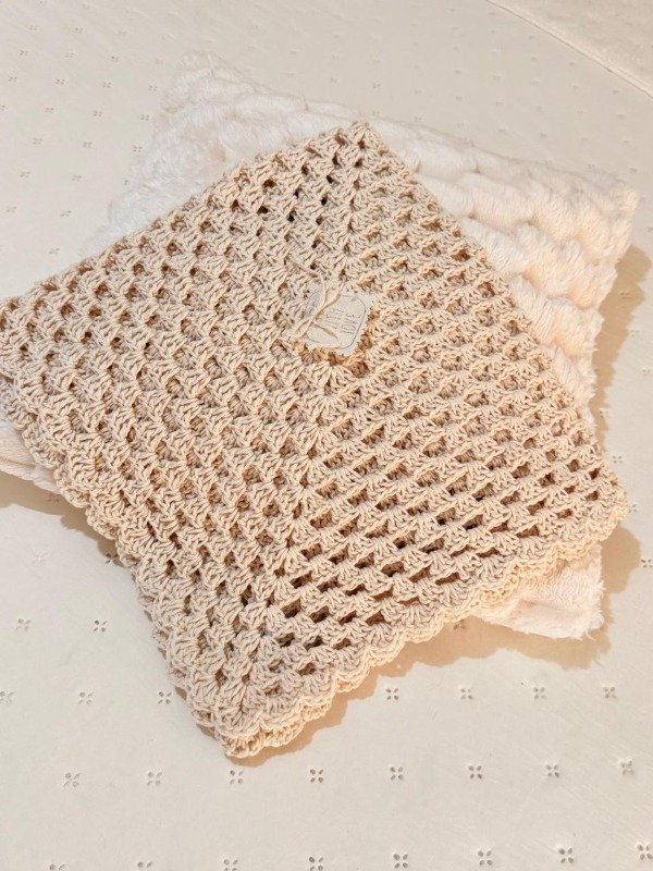 Producto - Manta Crochet Avellana