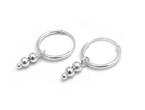 Producto - Argollita bolita colgante