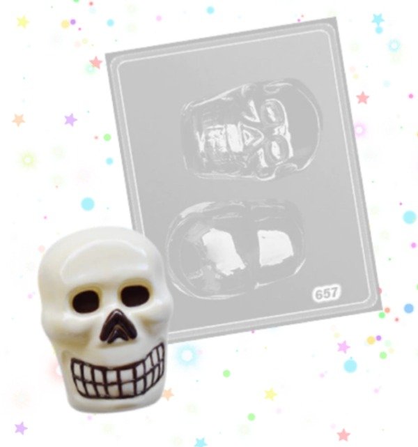 Producto - Placa de acetato Parpen calavera grande