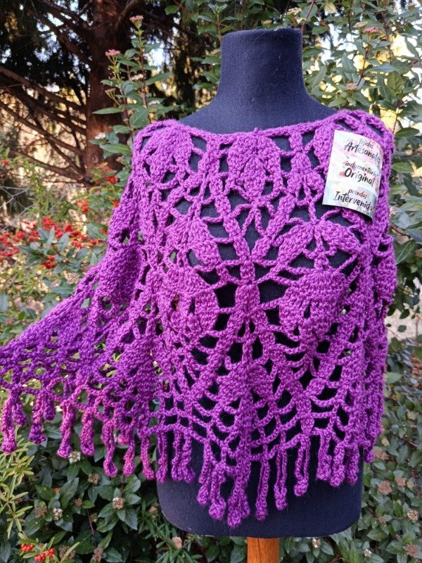 Producto - Ponchito violeta