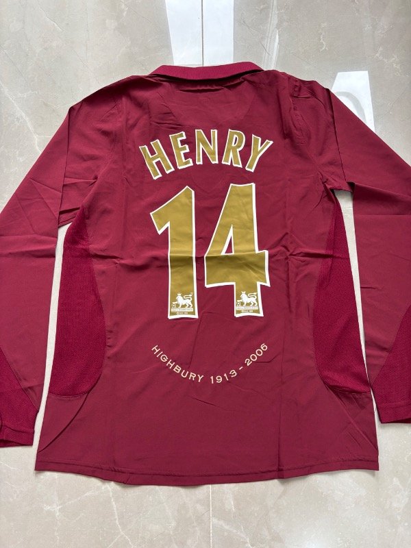 Producto - Arsenal visitante 05/06 14 Henry - 1