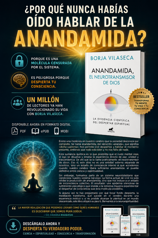 Producto - Anandamida, el neurotransmisor de Dios Borja Vilaseca
