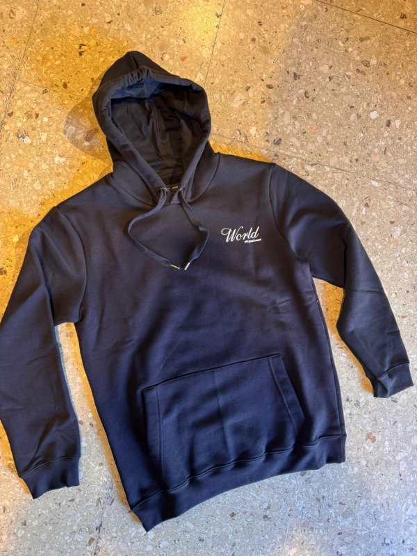 Producto - Buzo canguro world negro