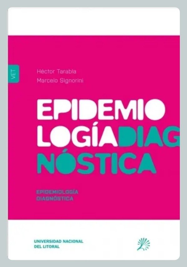 Producto - Tarabla: Epidemiología Diagnóstica