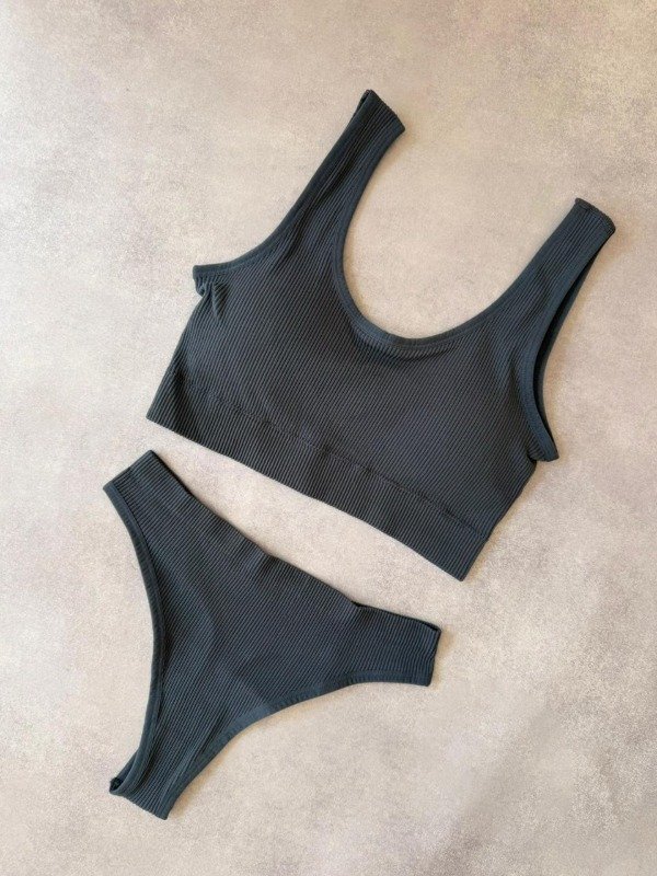 Producto - Set CLARISA (gris petroleo)