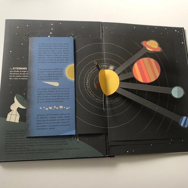 Producto - LIBRO EL SOL Y LOS PLANETAS - LIBRO POP-UP - PATRICIA GEIS - 2