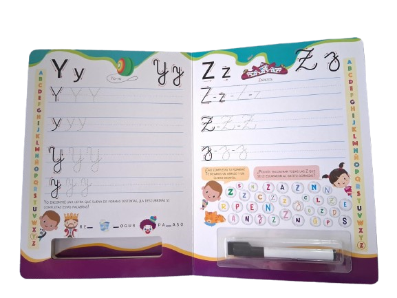 Producto - APRENDER LAS LETRAS + PIZARRA - 2