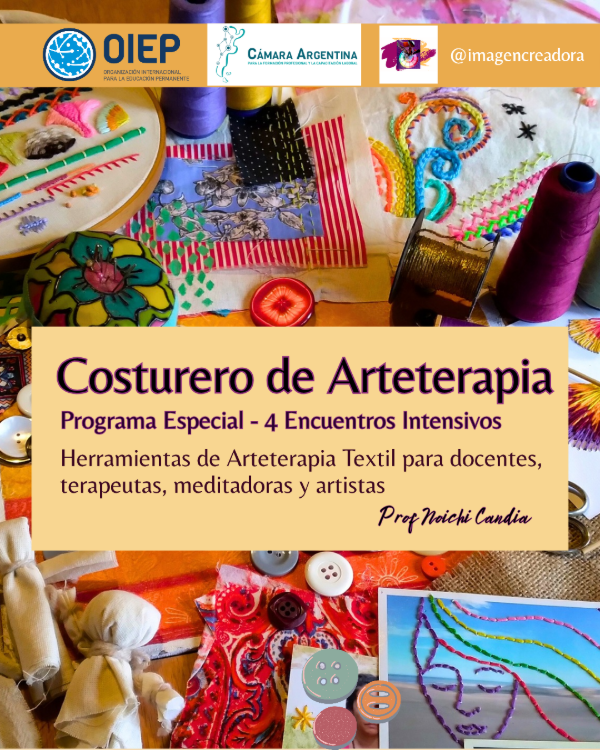 Producto - Seminario Costurero de Arteterapia - 4 clases con ejercicios
