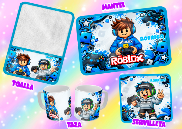 Producto - SET DE 4 ELEMENTOS ROBLOX NENE III