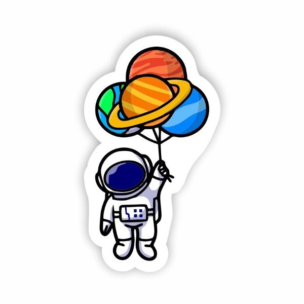 Producto - ST00752 Astronauta con globos