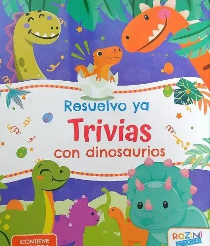 Producto - RESUELVO YA TRIVIAS CON DINOSAURIOS