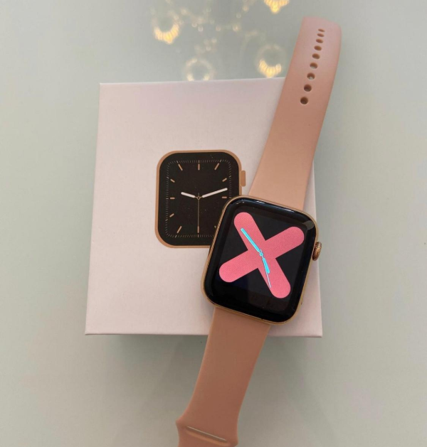 De Luxe Golden Rose W26 Plus Smartwatch IWO Serie 6 V.2021 – Maxliberato